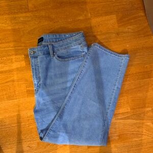 Talbots Straight Leg Crop Jeans Size 14